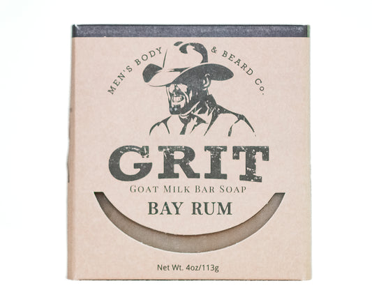 Bay Rum Goat Milk Bar Soap